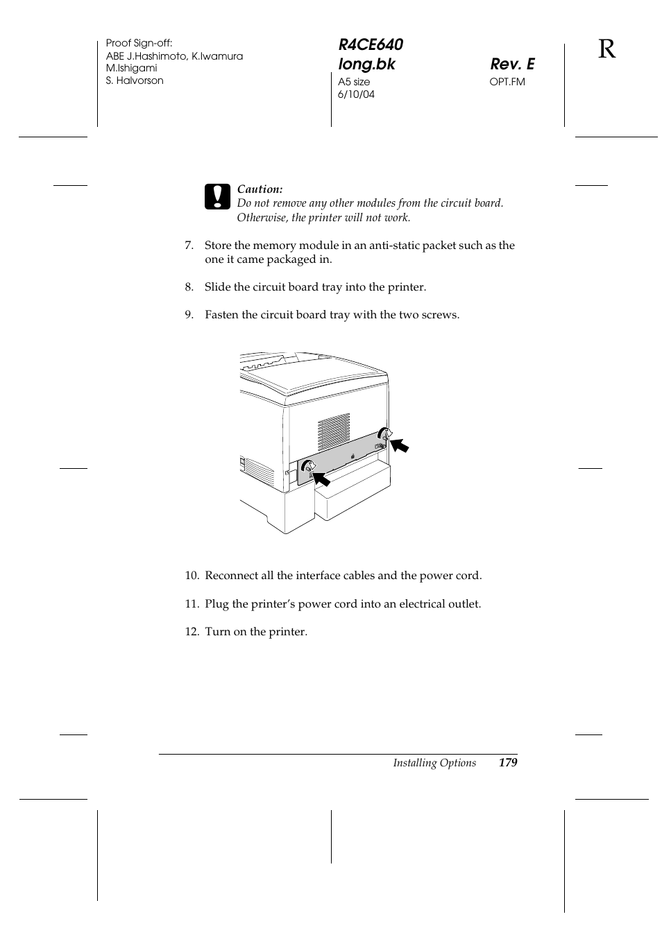 Epson AcuLaser C3000 User Manual | Page 179 / 316