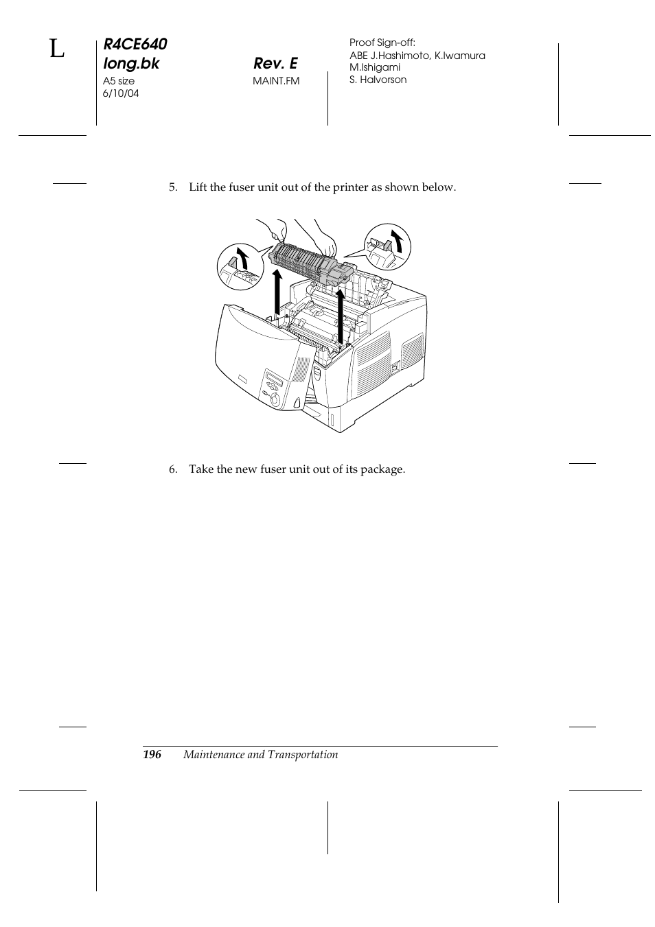 R4ce640 long.bk rev. e | Epson AcuLaser C3000 User Manual | Page 196 / 316