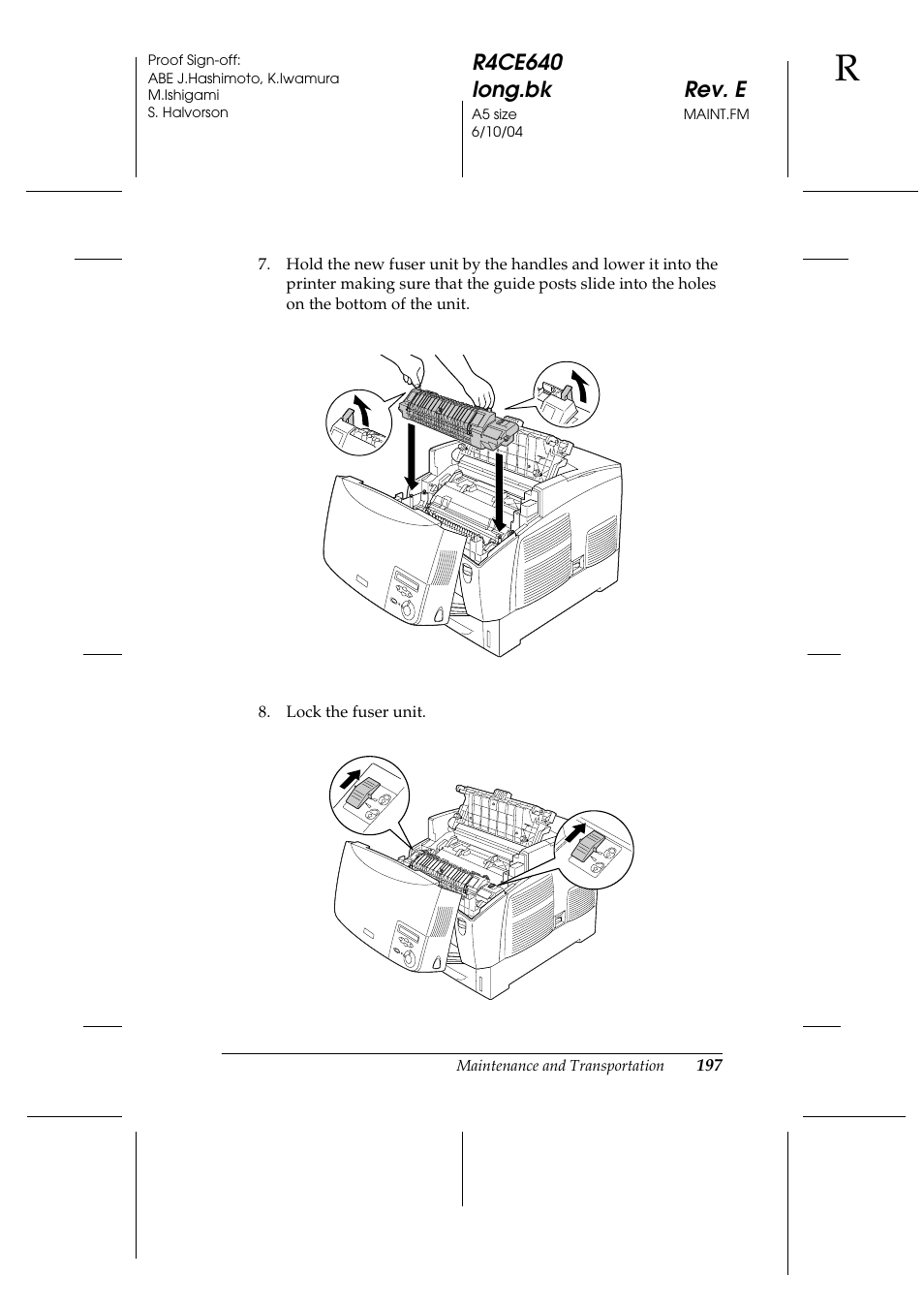 Epson AcuLaser C3000 User Manual | Page 197 / 316