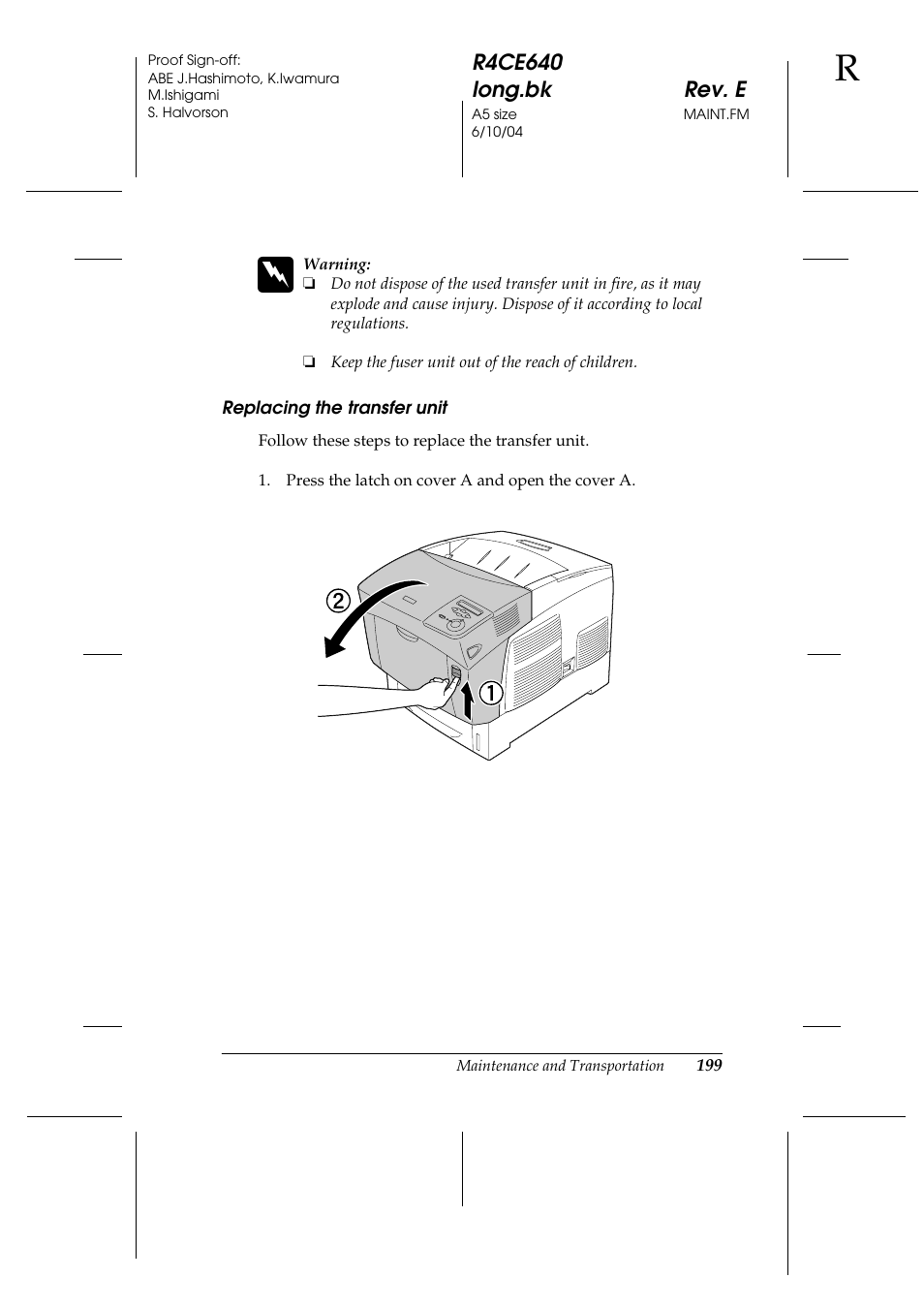Epson AcuLaser C3000 User Manual | Page 199 / 316
