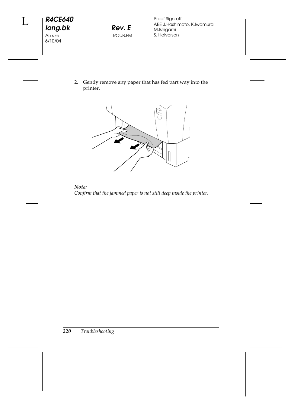 R4ce640 long.bk rev. e | Epson AcuLaser C3000 User Manual | Page 220 / 316