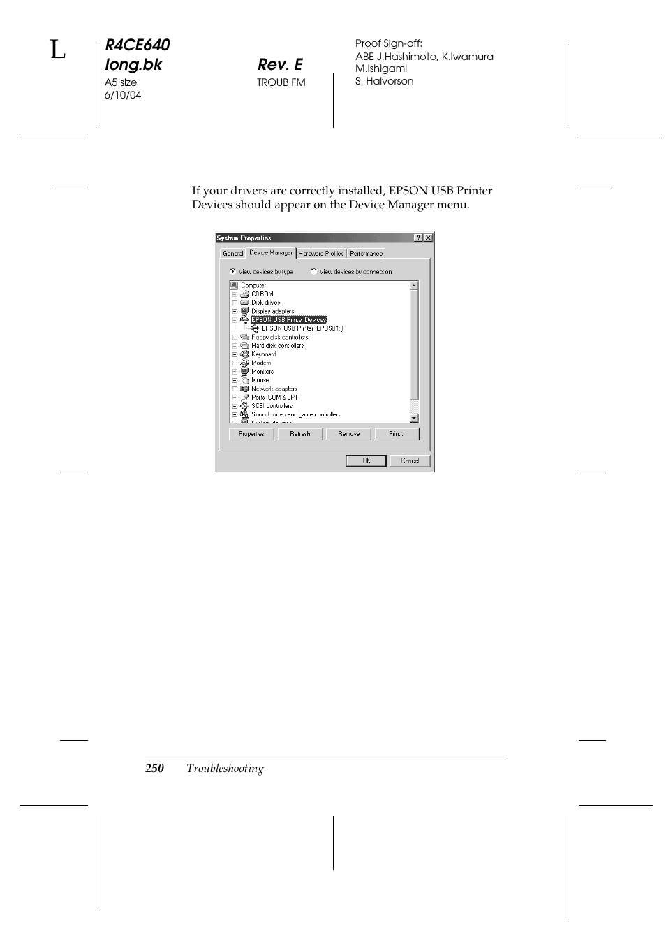 Epson AcuLaser C3000 User Manual | Page 250 / 316