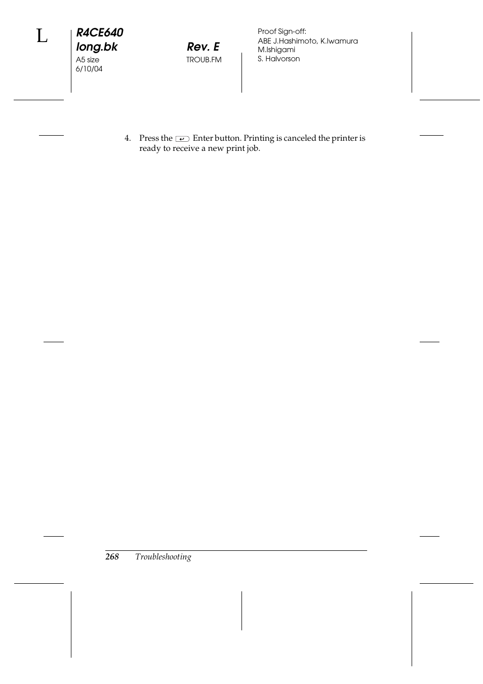 R4ce640 long.bk rev. e | Epson AcuLaser C3000 User Manual | Page 268 / 316