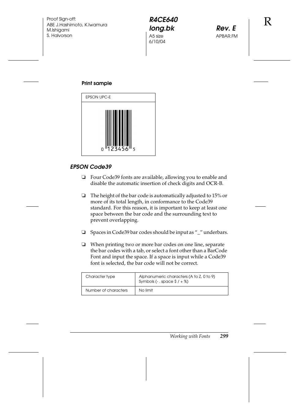 Epson AcuLaser C3000 User Manual | Page 299 / 316
