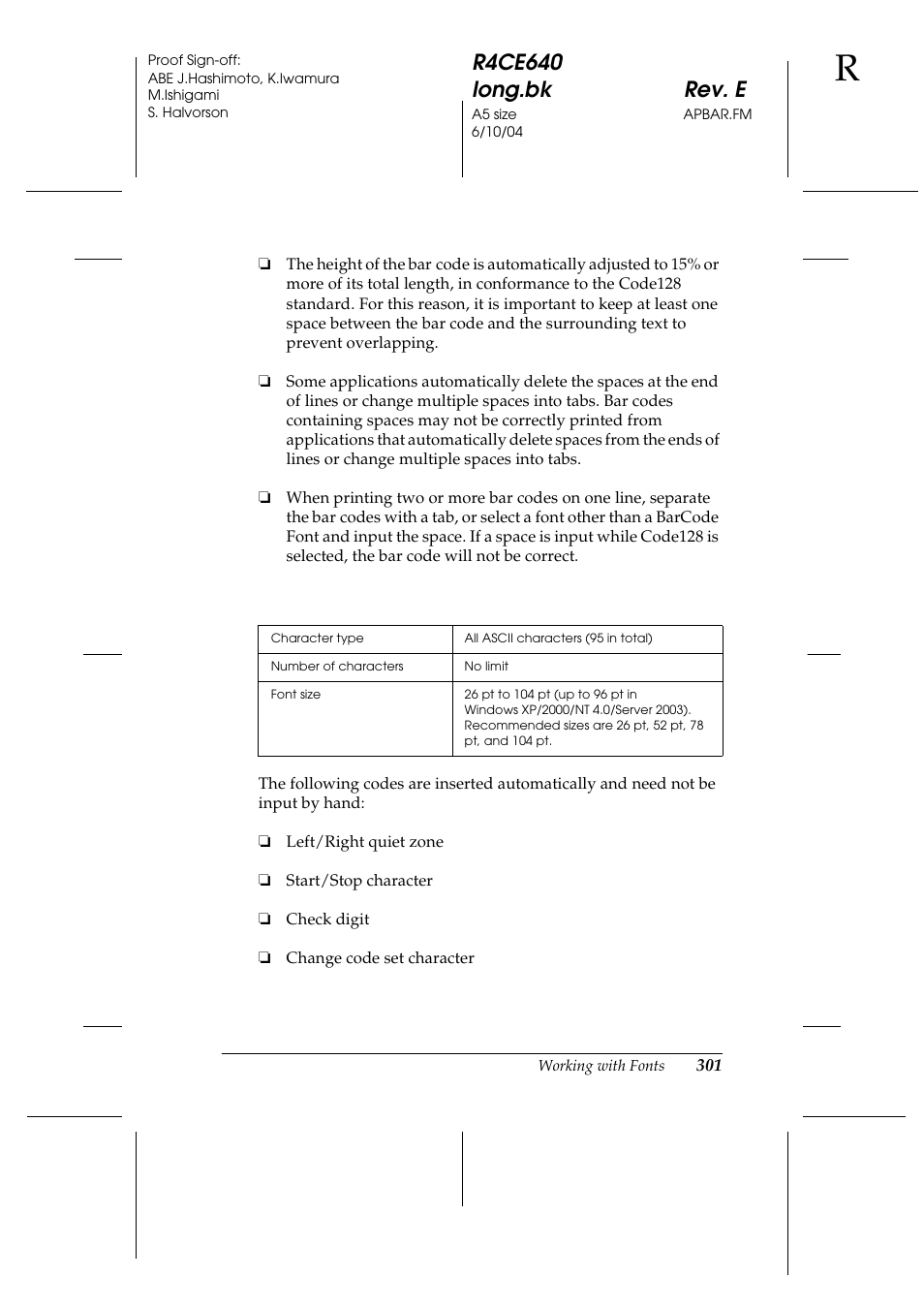 Epson AcuLaser C3000 User Manual | Page 301 / 316