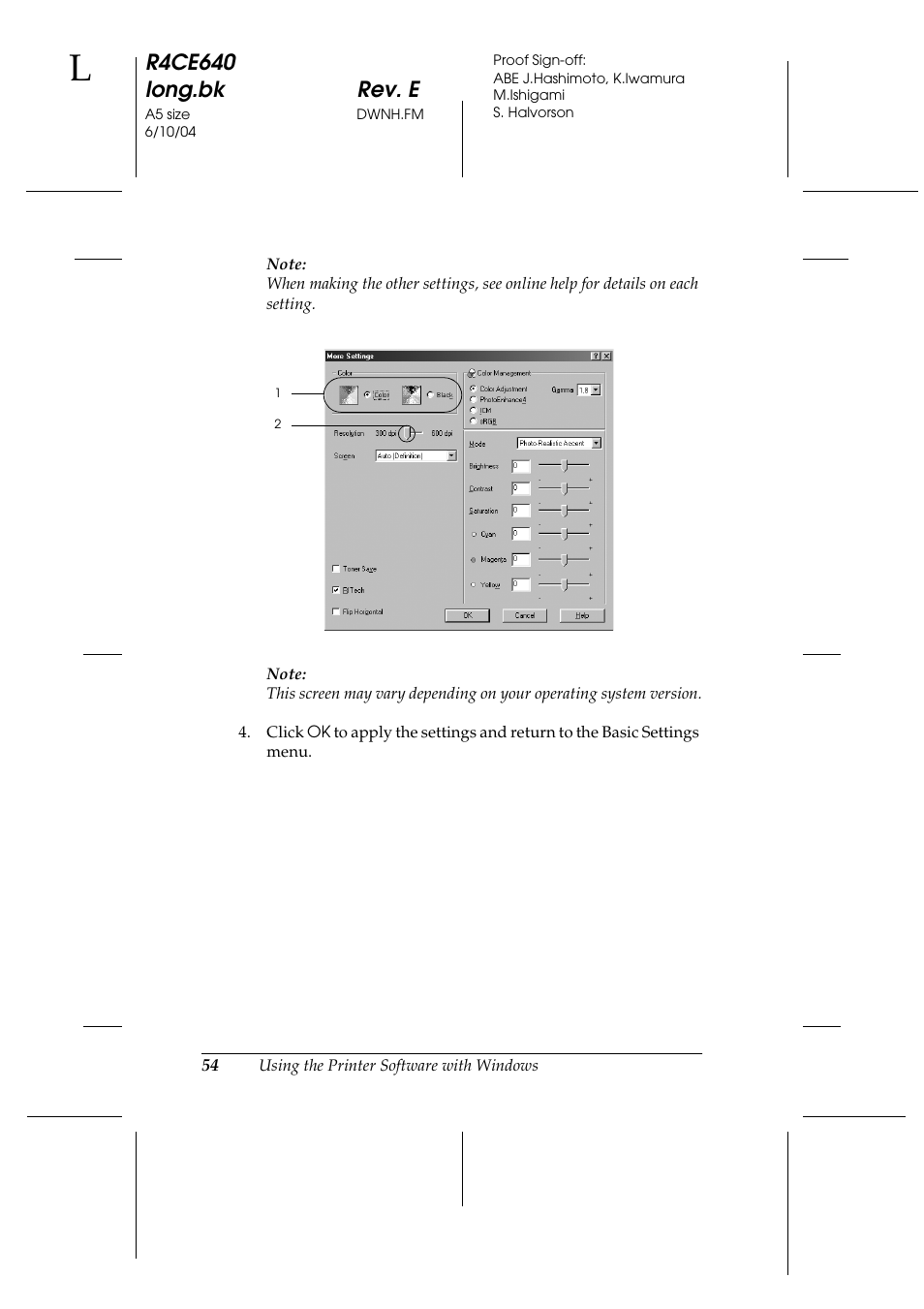 R4ce640 long.bk rev. e | Epson AcuLaser C3000 User Manual | Page 54 / 316