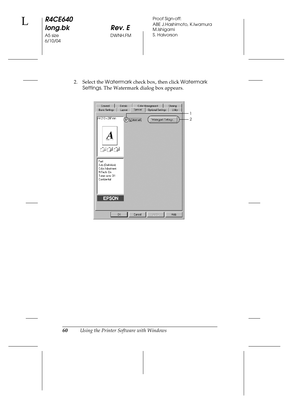 R4ce640 long.bk rev. e | Epson AcuLaser C3000 User Manual | Page 60 / 316