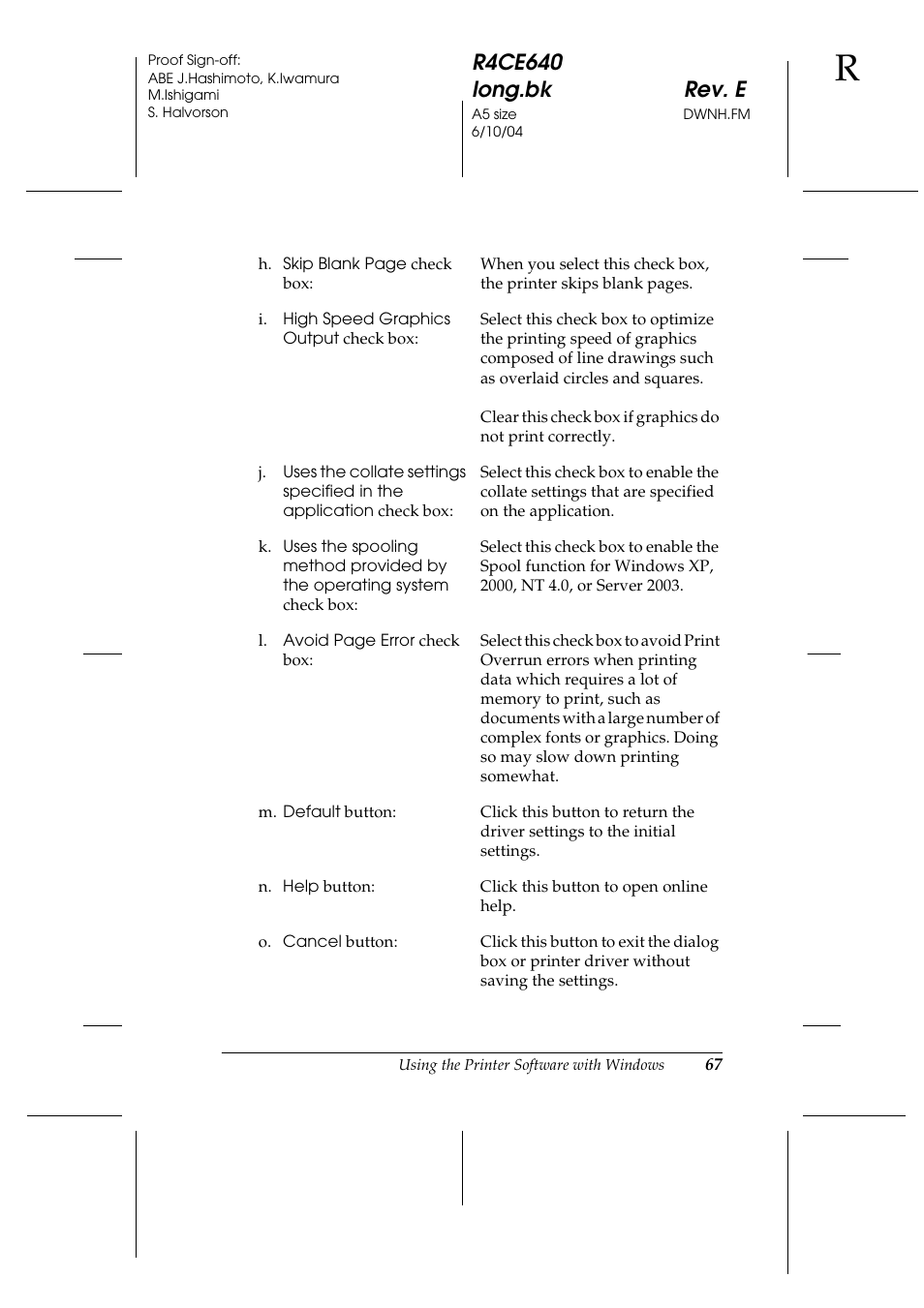 Epson AcuLaser C3000 User Manual | Page 67 / 316