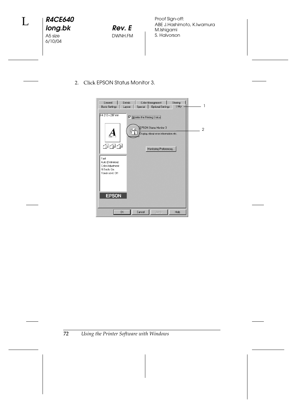 R4ce640 long.bk rev. e | Epson AcuLaser C3000 User Manual | Page 72 / 316