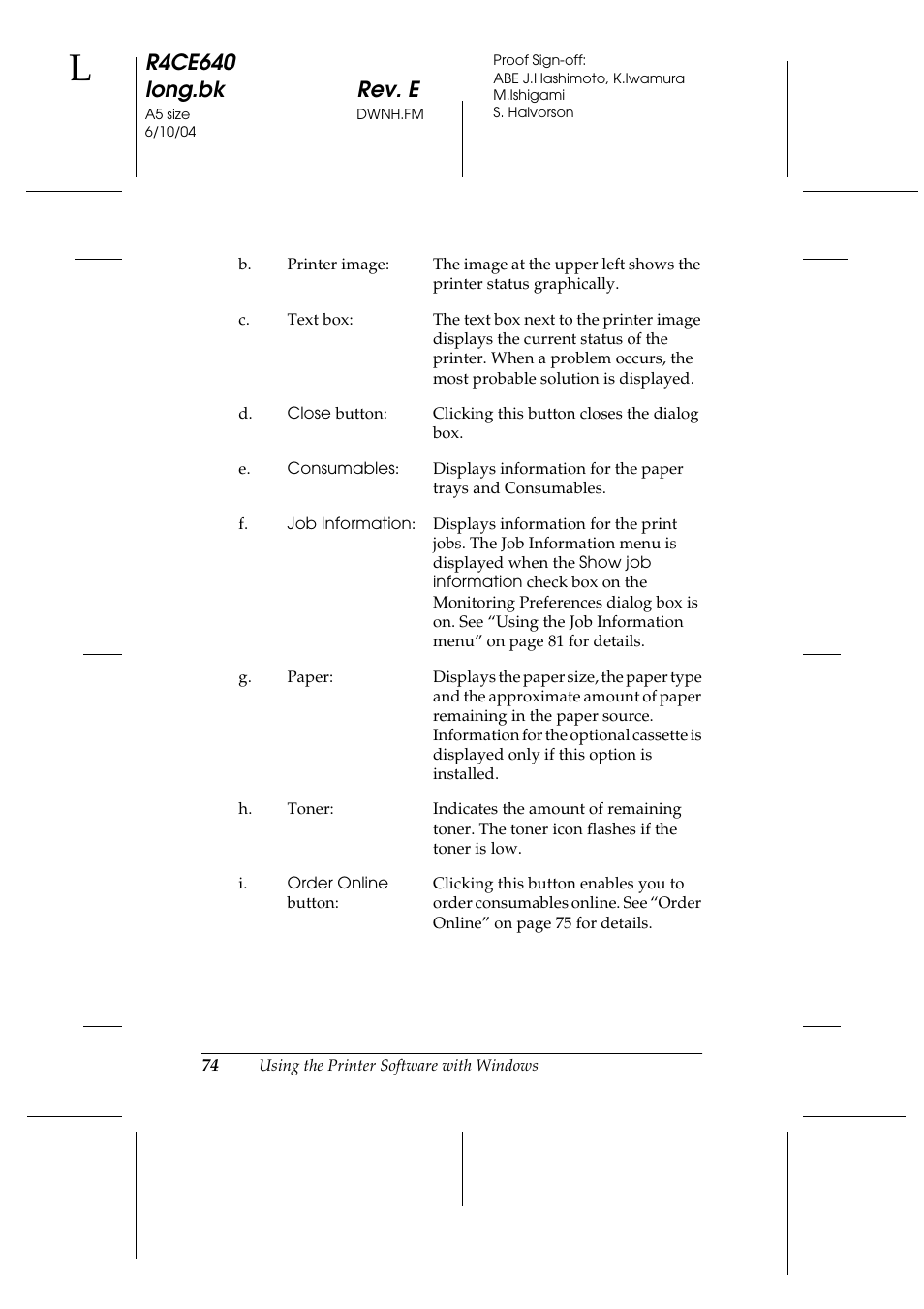 R4ce640 long.bk rev. e | Epson AcuLaser C3000 User Manual | Page 74 / 316