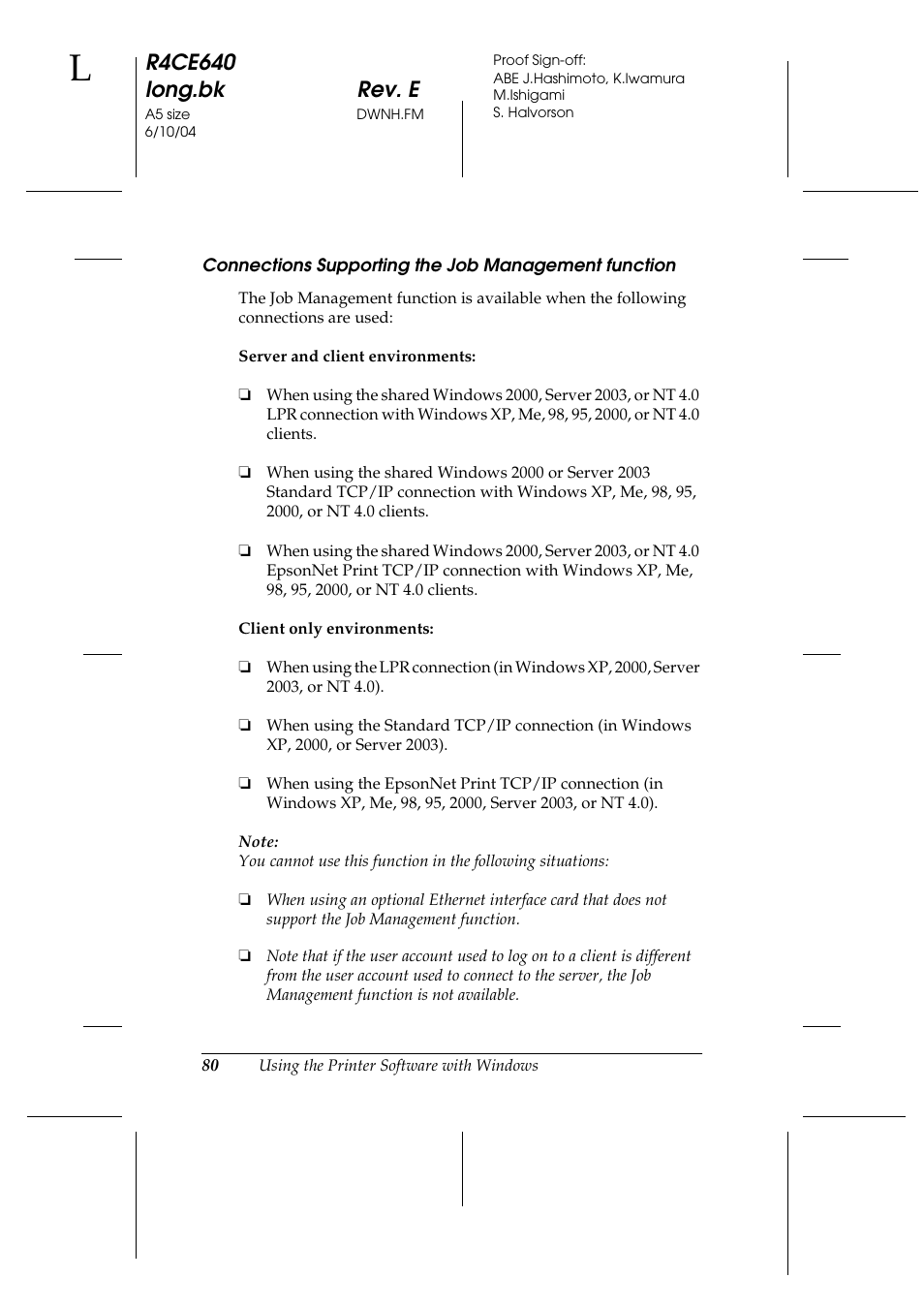 R4ce640 long.bk rev. e | Epson AcuLaser C3000 User Manual | Page 80 / 316
