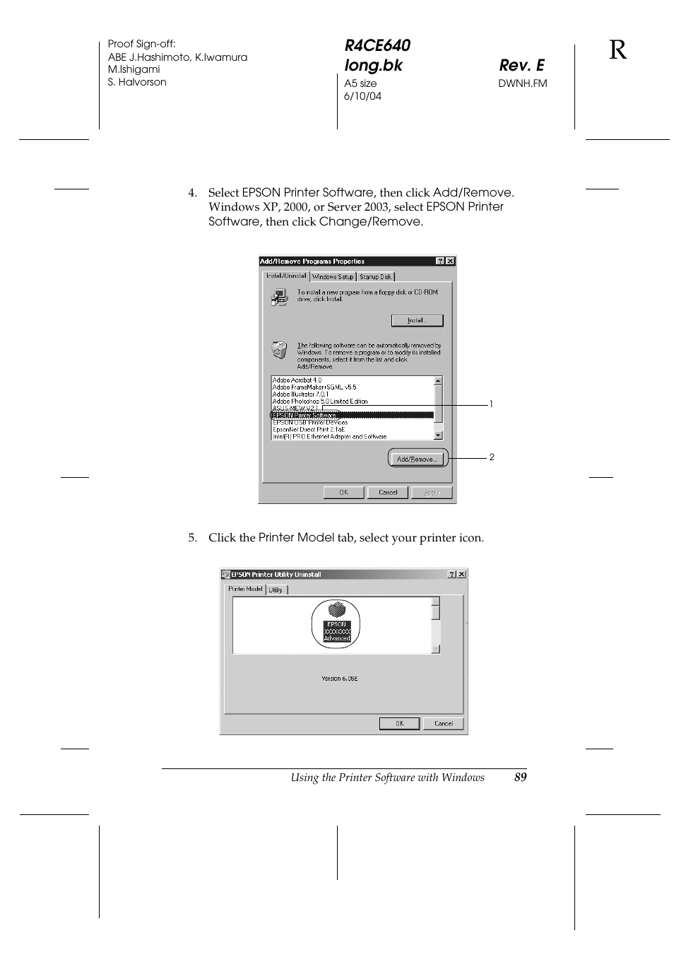 Epson AcuLaser C3000 User Manual | Page 89 / 316