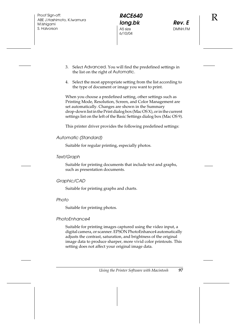 Epson AcuLaser C3000 User Manual | Page 97 / 316