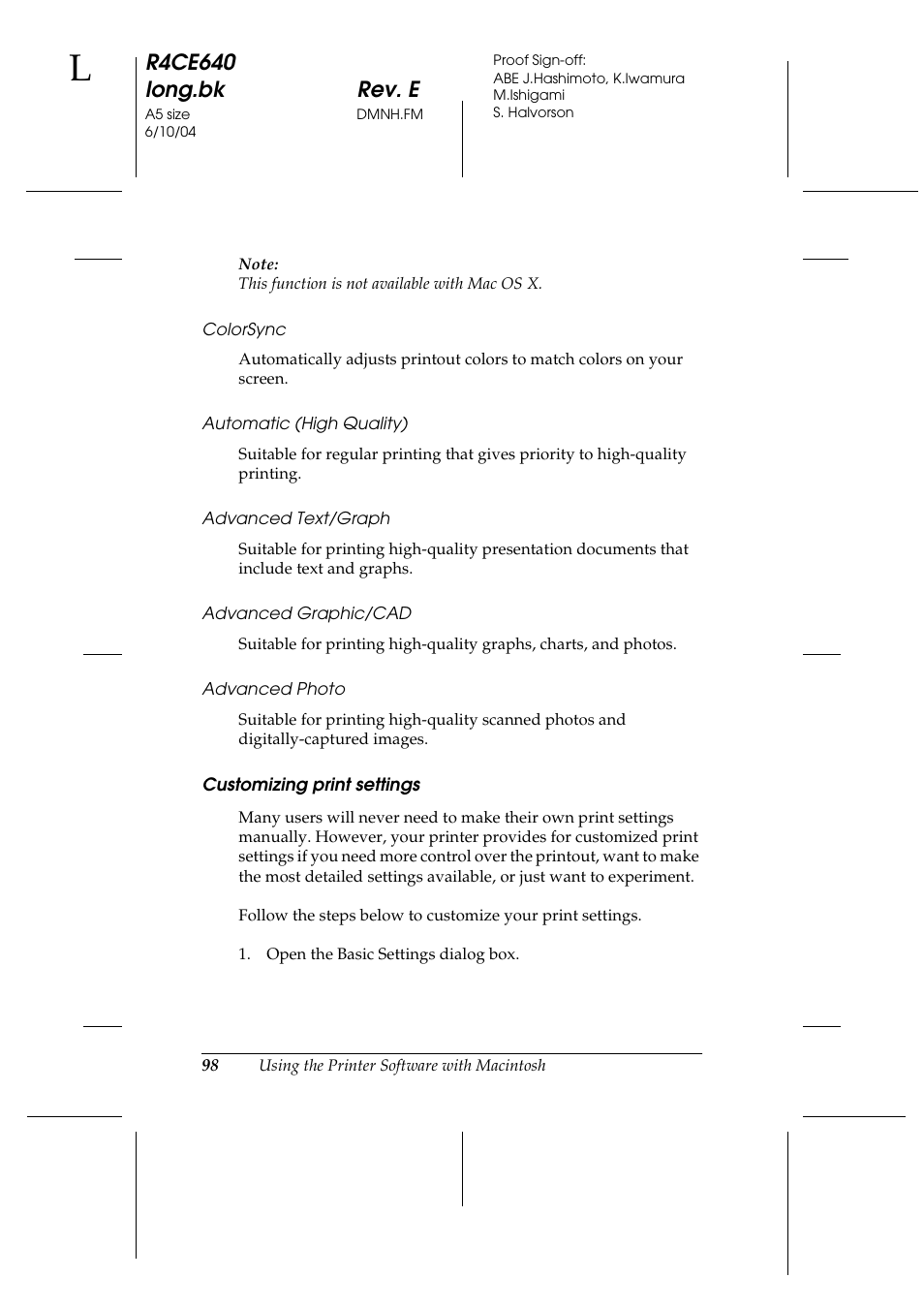 R4ce640 long.bk rev. e | Epson AcuLaser C3000 User Manual | Page 98 / 316