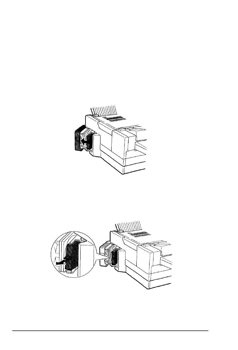 Replacing the ozone filter | Epson Action Laser II User Manual | Page 132 / 299