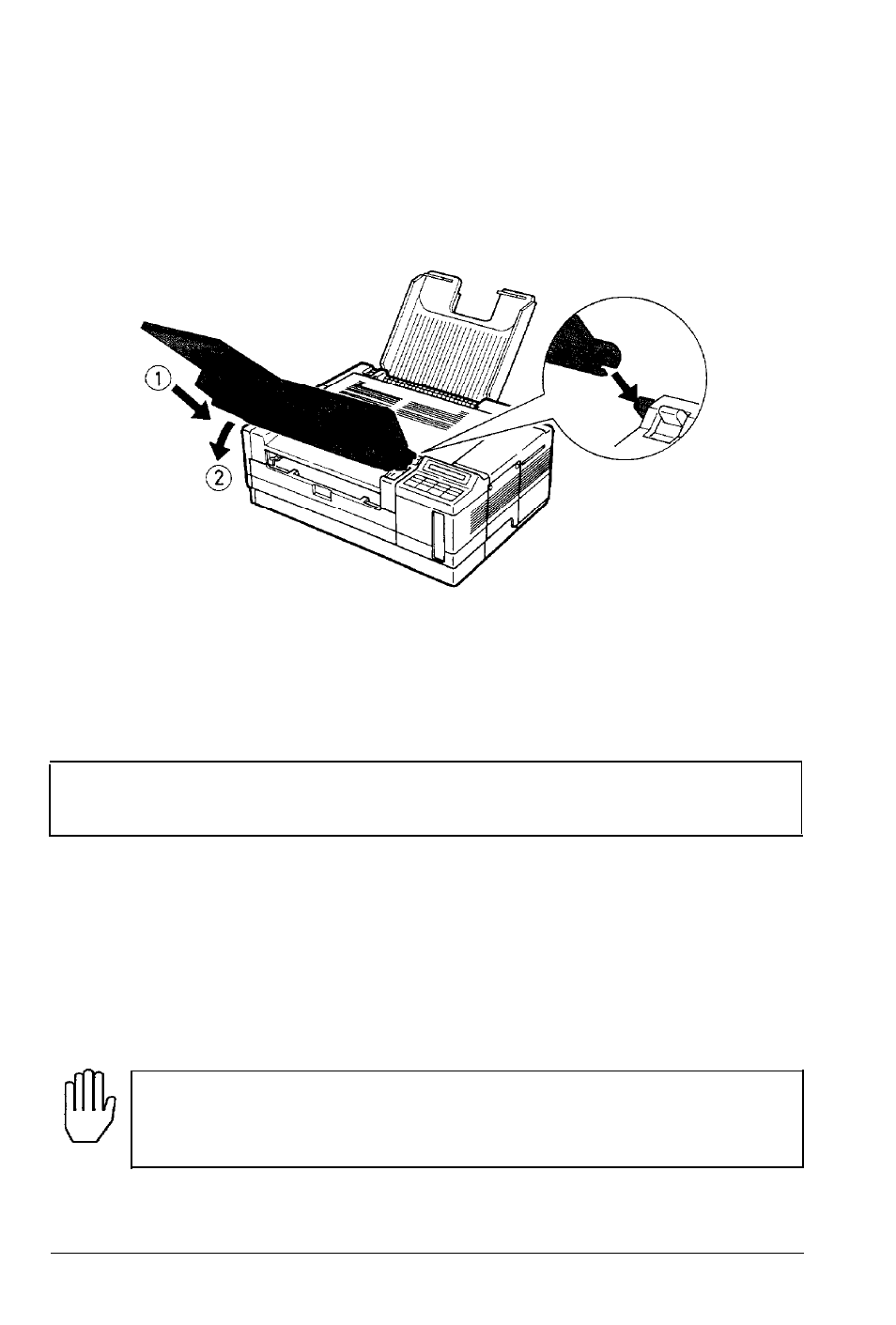 Paper jam, Paper jam -12 | Epson Action Laser II User Manual | Page 157 / 299