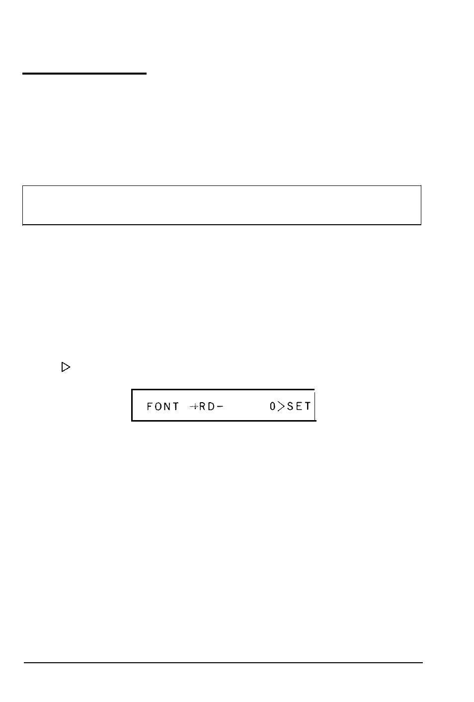 Choosing a font, Hp emulation mode | Epson Action Laser II User Manual | Page 98 / 299