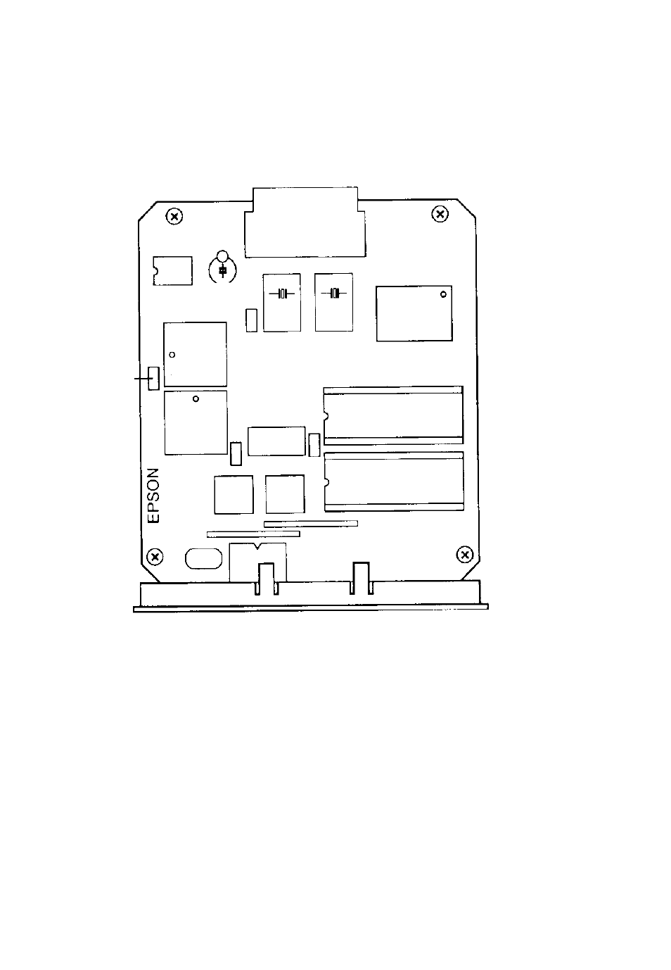 Self test, Jumper | Epson C82312 User Manual | Page 9 / 13