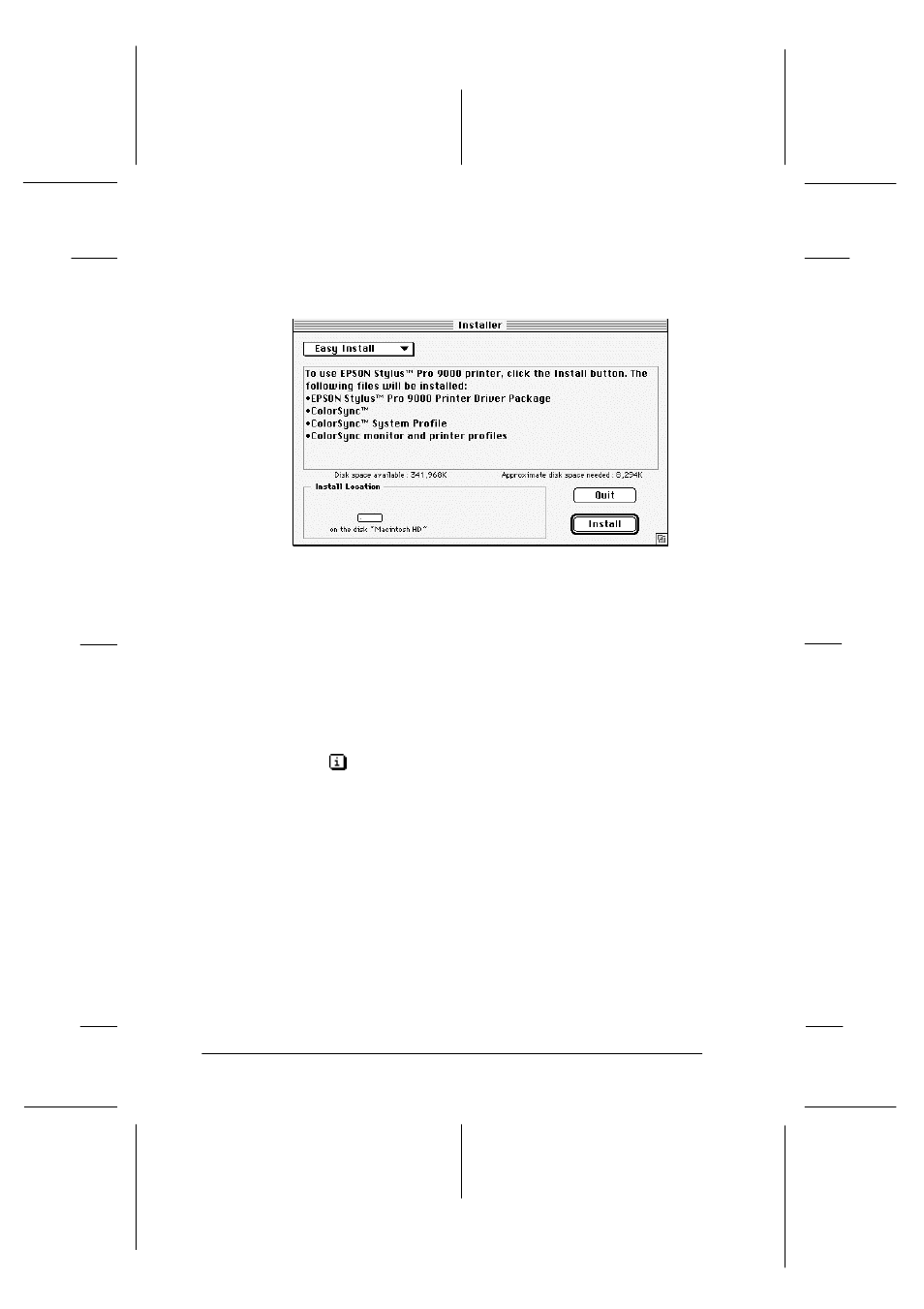 Start.bk rev. c | Epson 9000 User Manual | Page 30 / 68
