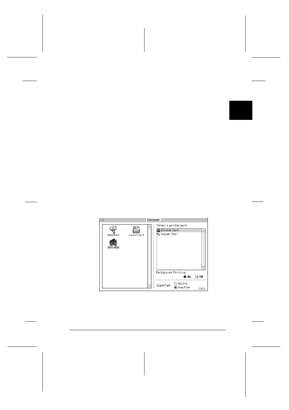 Start.bk rev. c | Epson 9000 User Manual | Page 31 / 68