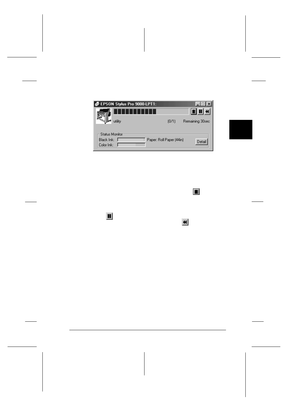 Start.bk rev. c | Epson 9000 User Manual | Page 47 / 68