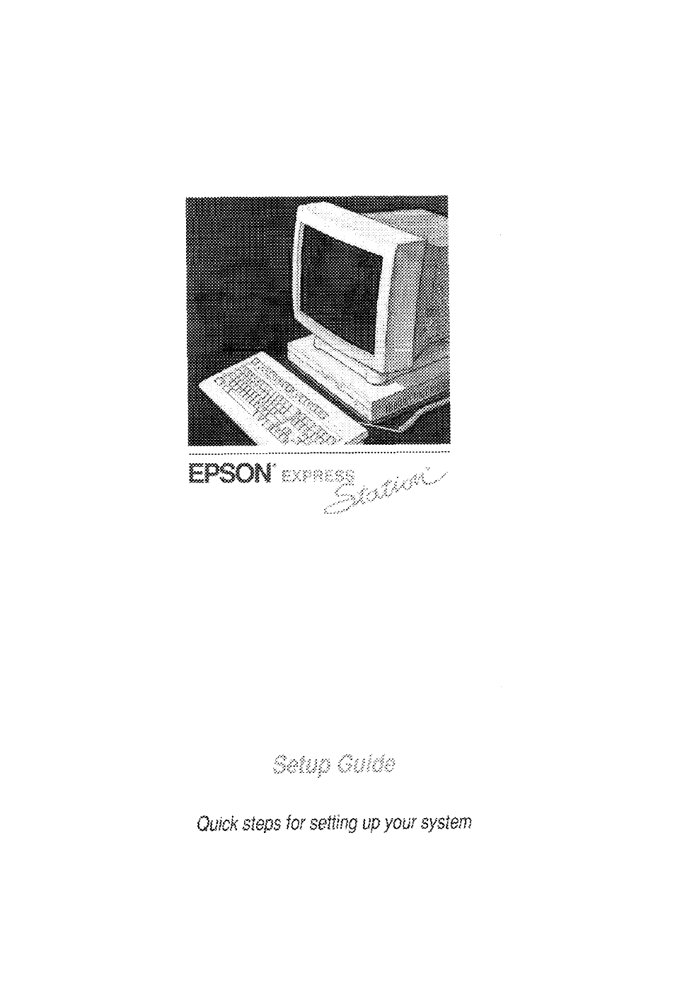 Epson Express Station User Manual | 26 pages