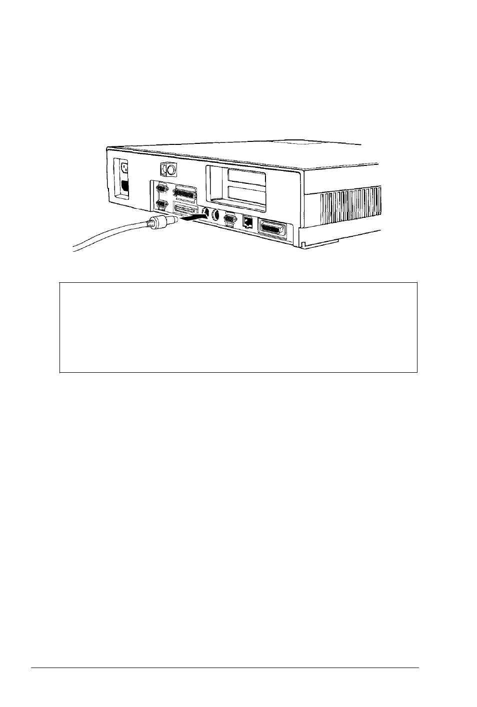 Connecting a mouse | Epson Express Station User Manual | Page 19 / 26
