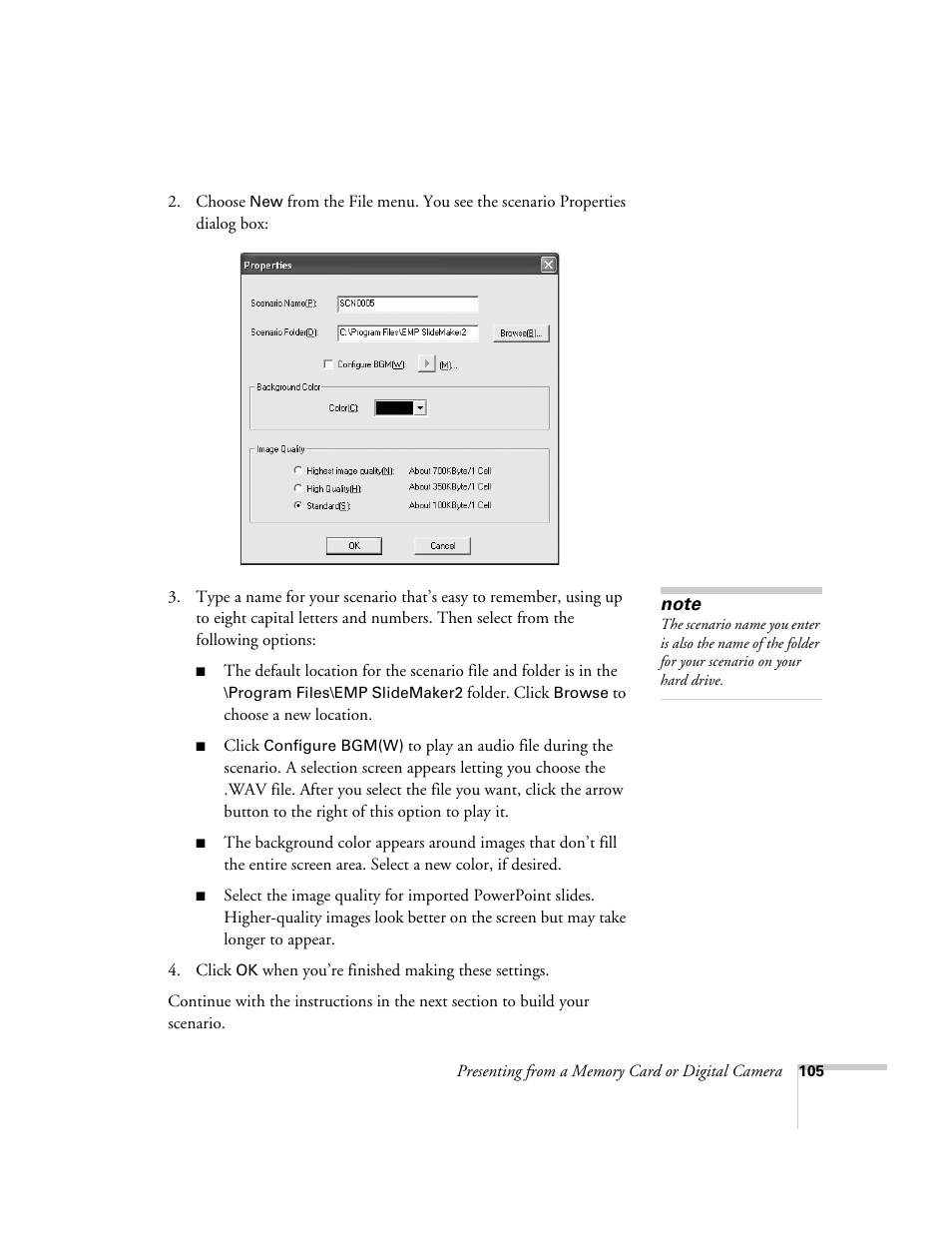 Epson 7850p User Manual | Page 105 / 224