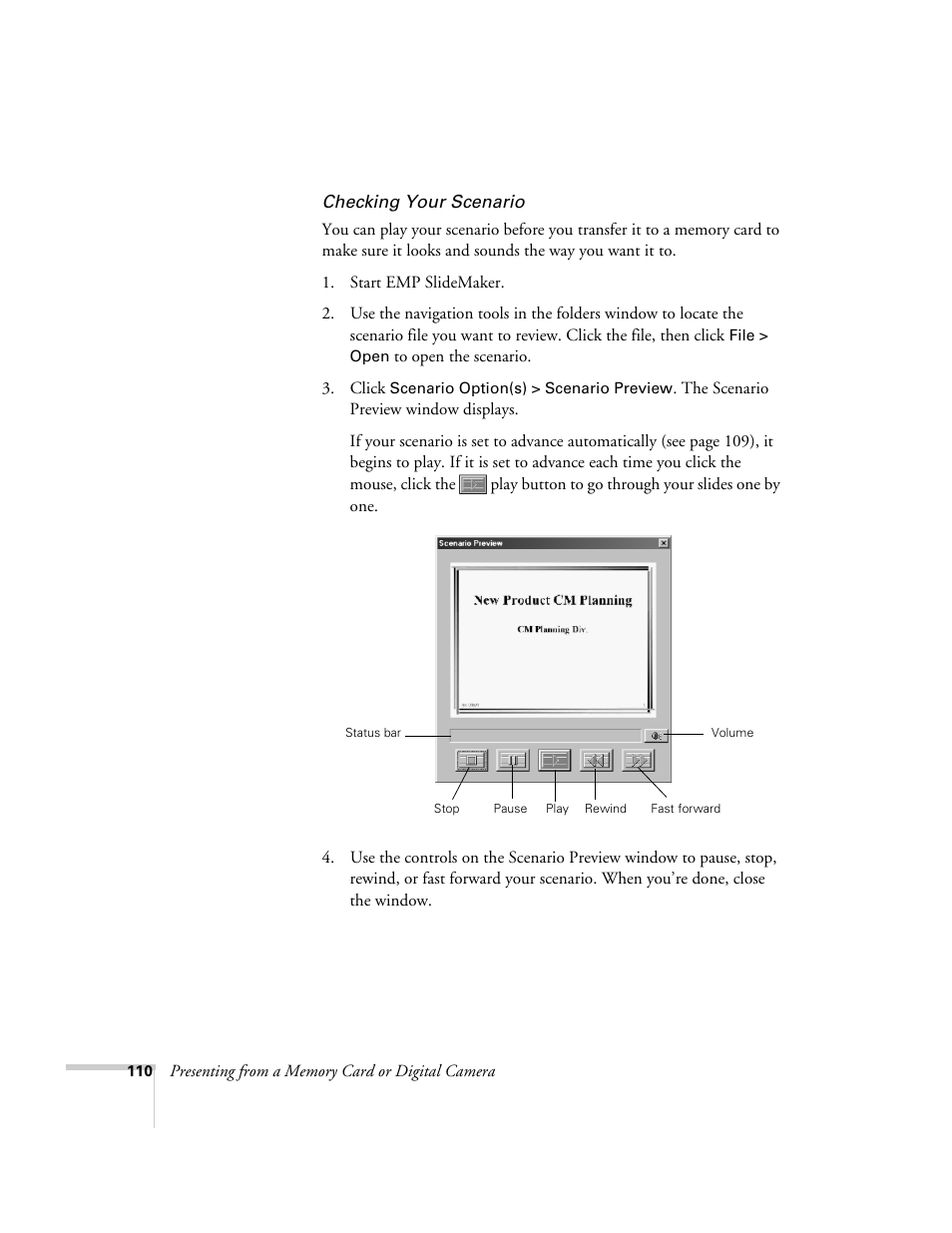 Epson 7850p User Manual | Page 110 / 224