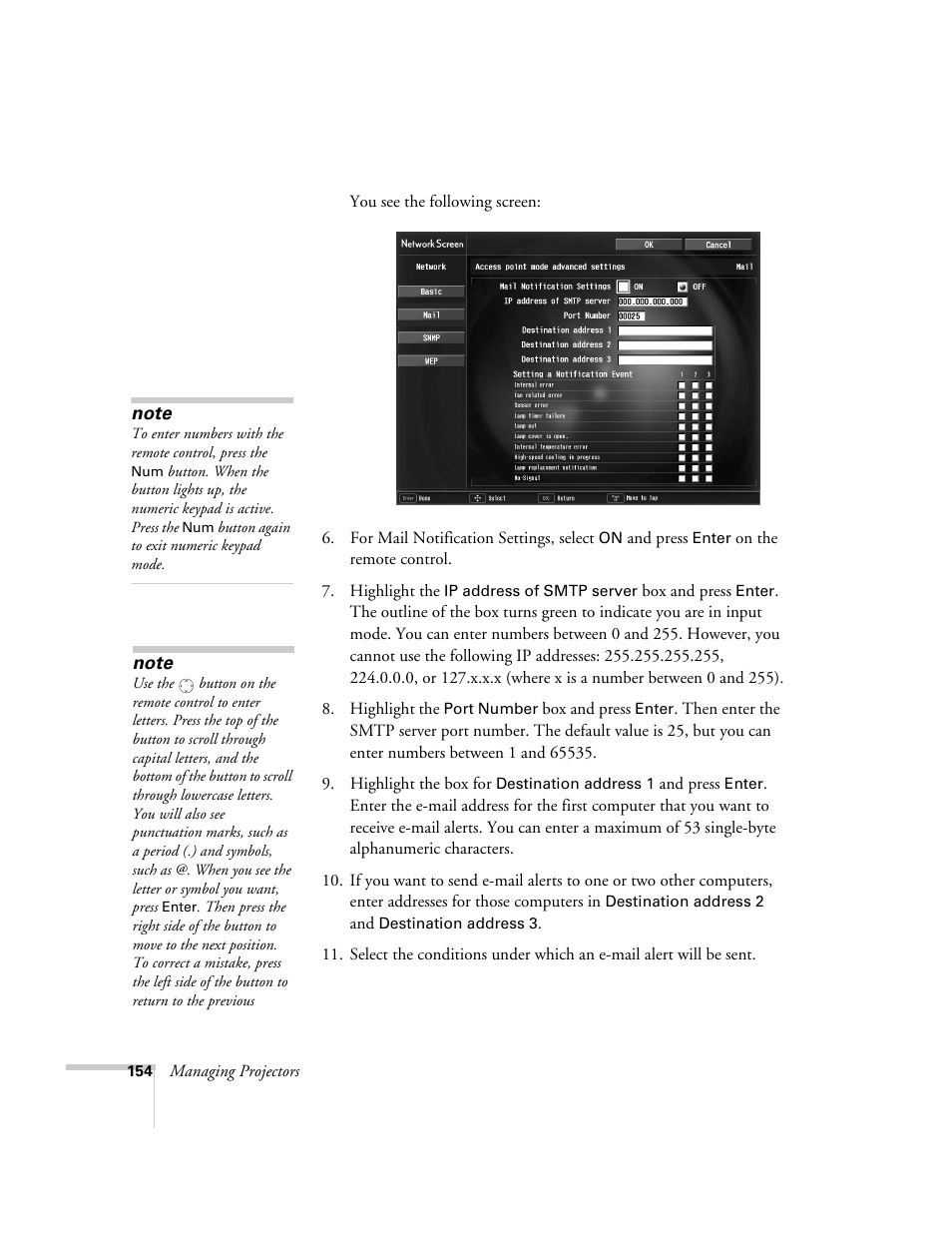 Epson 7850p User Manual | Page 154 / 224