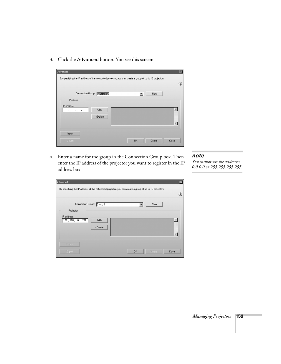 Epson 7850p User Manual | Page 159 / 224