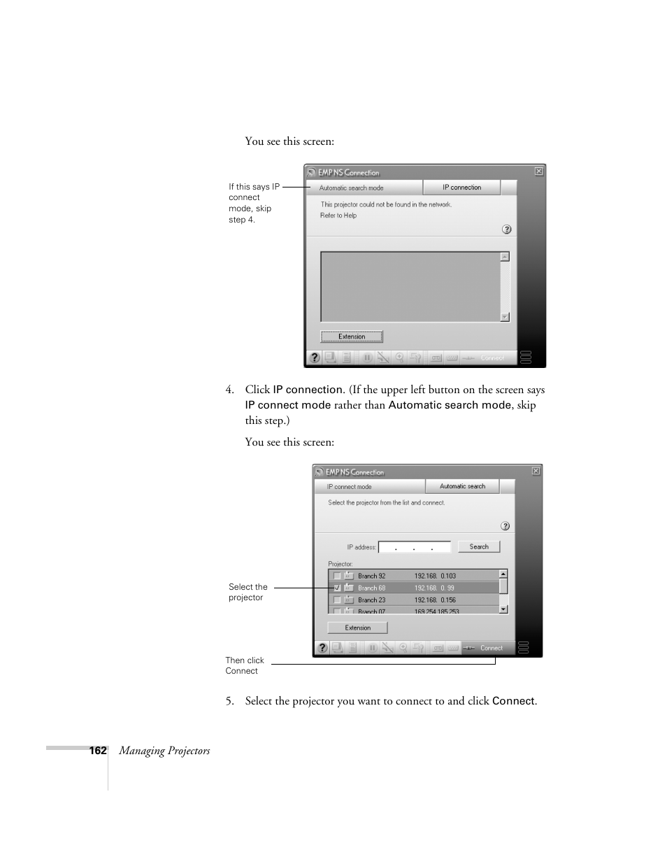 Epson 7850p User Manual | Page 162 / 224