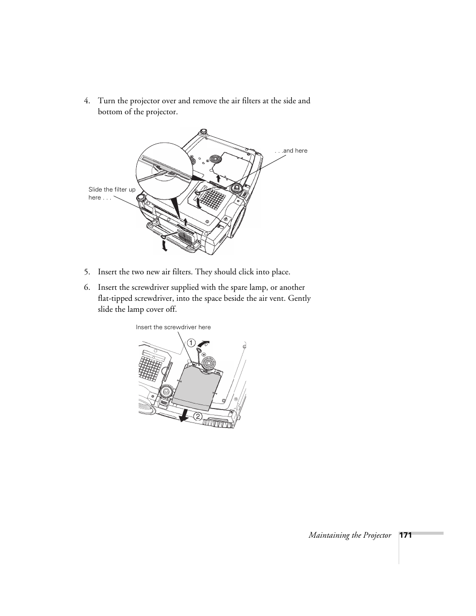 Epson 7850p User Manual | Page 171 / 224
