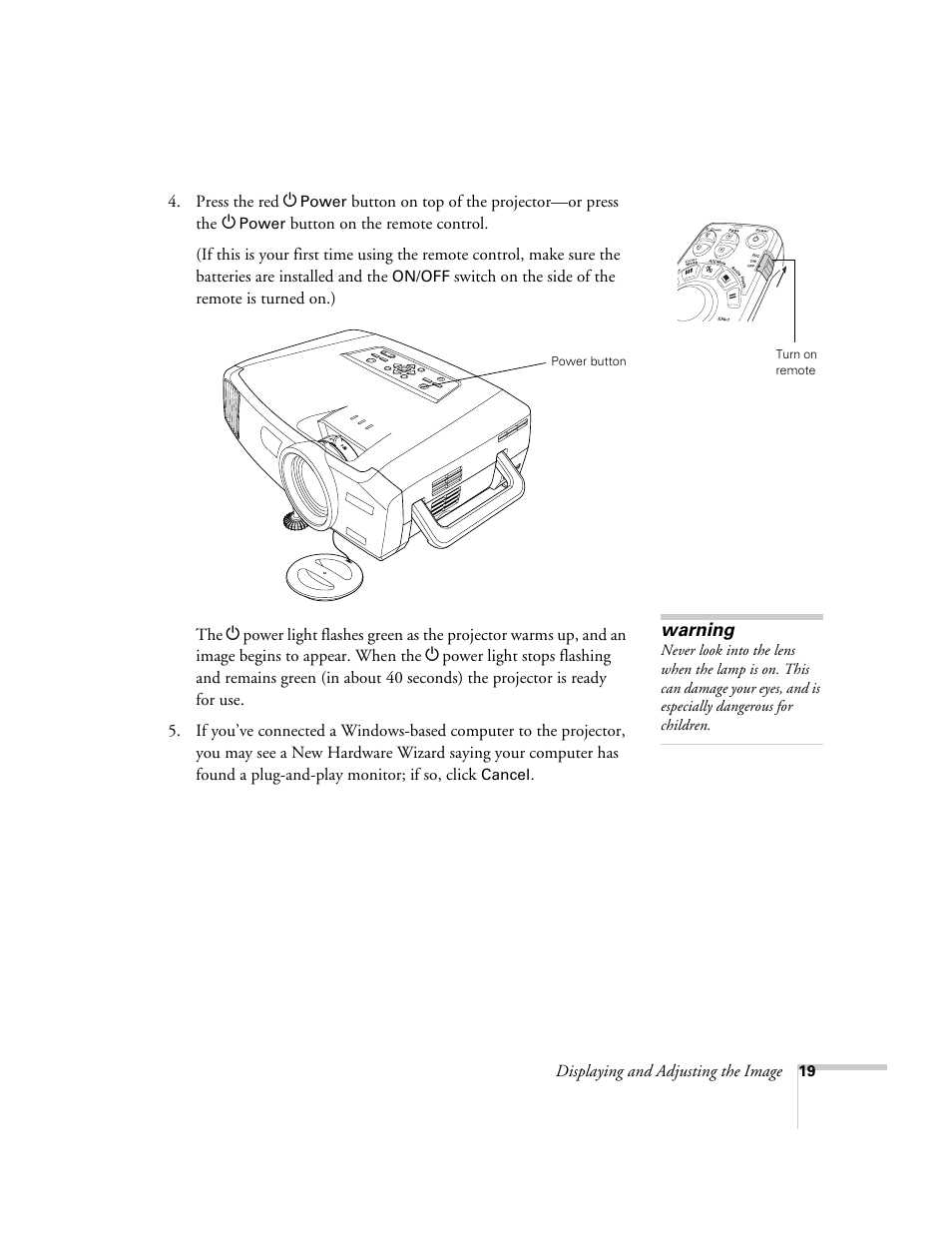 Epson 7850p User Manual | Page 19 / 224