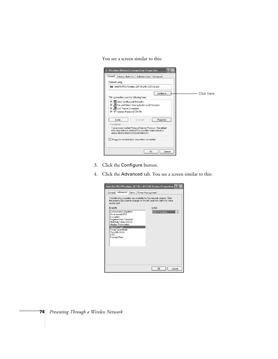 Epson 7850p User Manual | Page 74 / 224