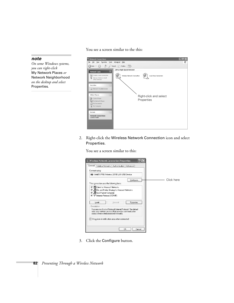 Epson 7850p User Manual | Page 82 / 224