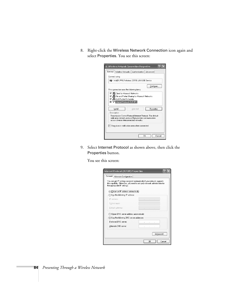 Epson 7850p User Manual | Page 84 / 224
