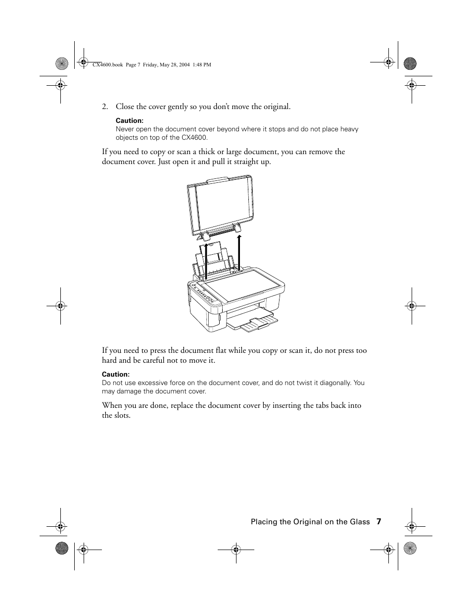 Epson Stylus CX4600 User Manual | Page 7 / 48