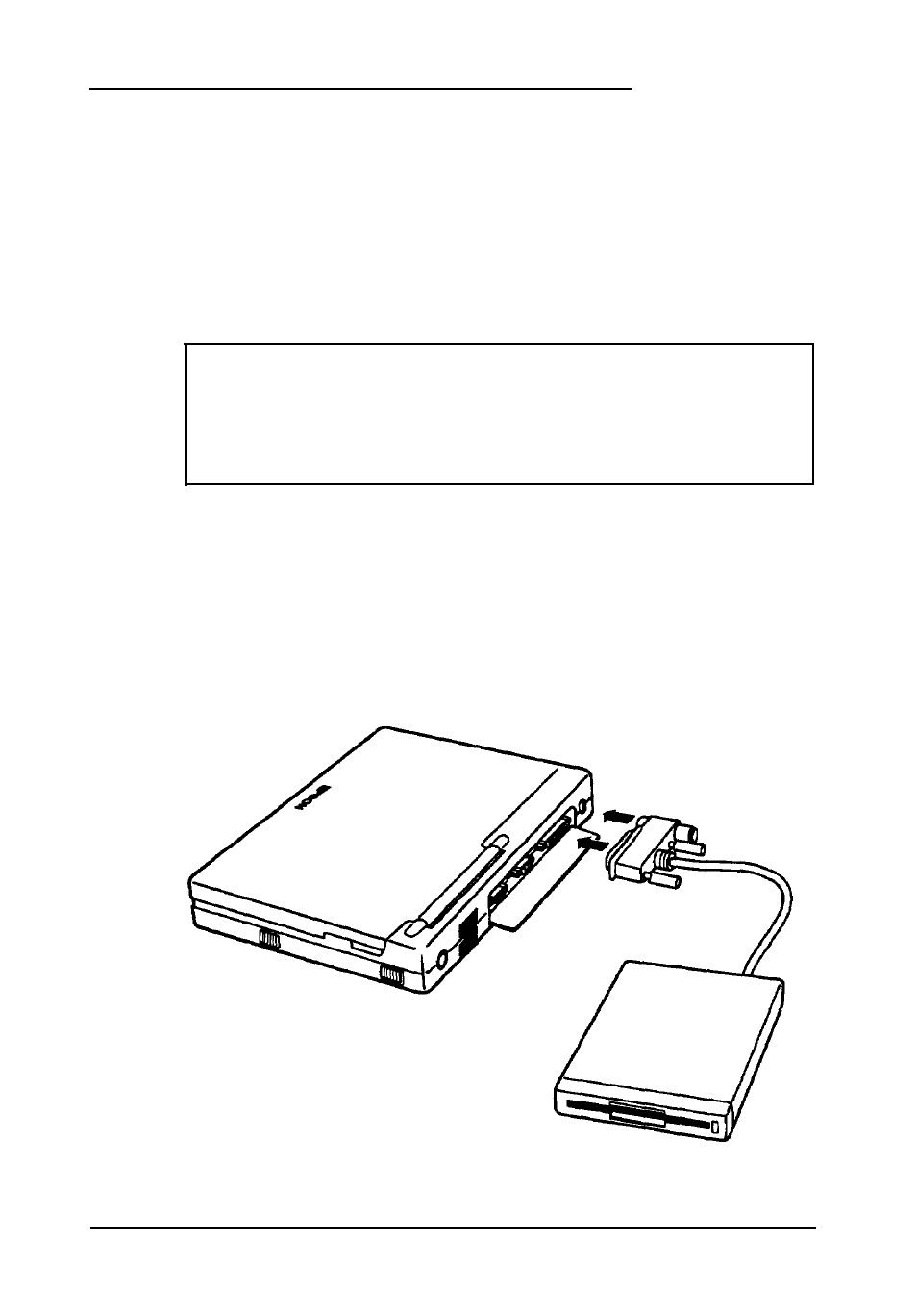 Connecting an external diskette drive | Epson ActionNote User Manual | Page 25 / 147