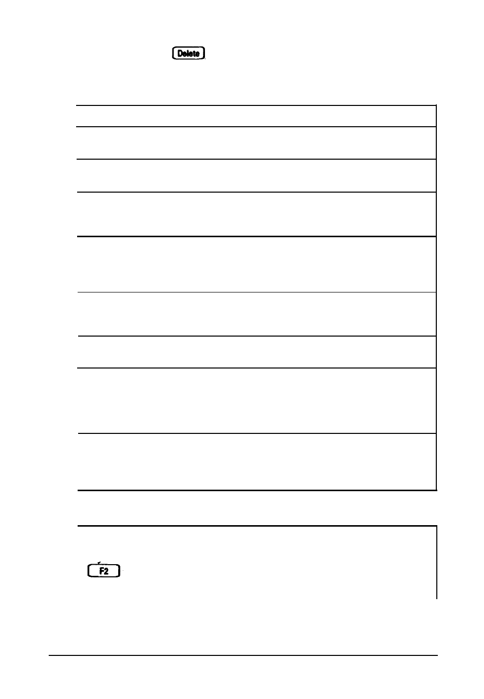 For each setting are shown in the following table | Epson ActionNote User Manual | Page 30 / 147