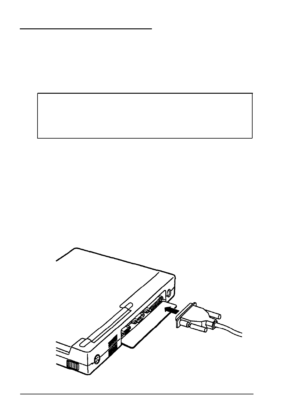 Connecting a parallel printer | Epson ActionNote User Manual | Page 78 / 147