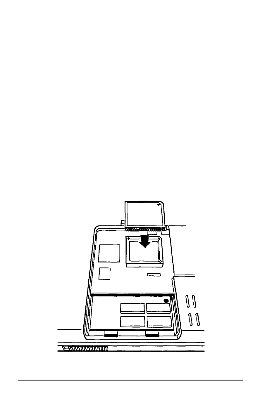 Installing a numeric coprocessor | Epson ActionNote User Manual | Page 90 / 147