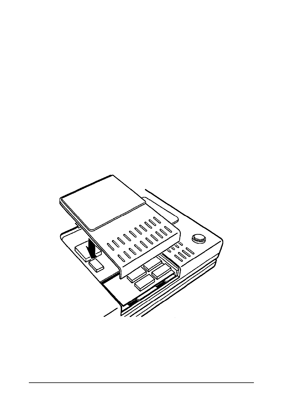 Replacing the access cover | Epson ActionNote User Manual | Page 91 / 147