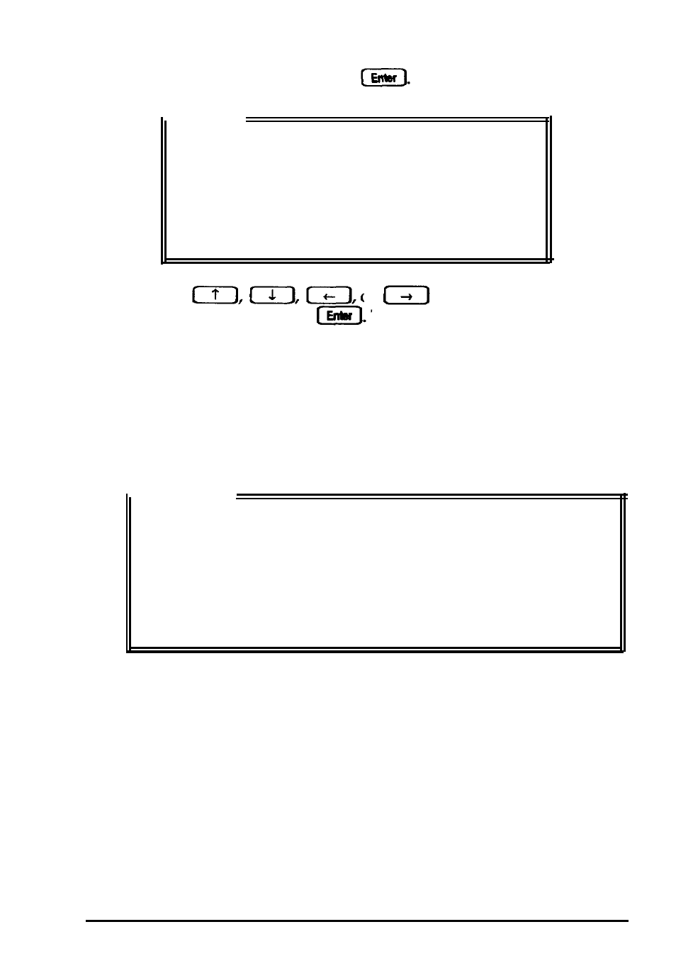 Display status, Type vgaconf and press you see this main menu, Press any key to return to the main menu | Epson ActionNote User Manual | Page 98 / 147