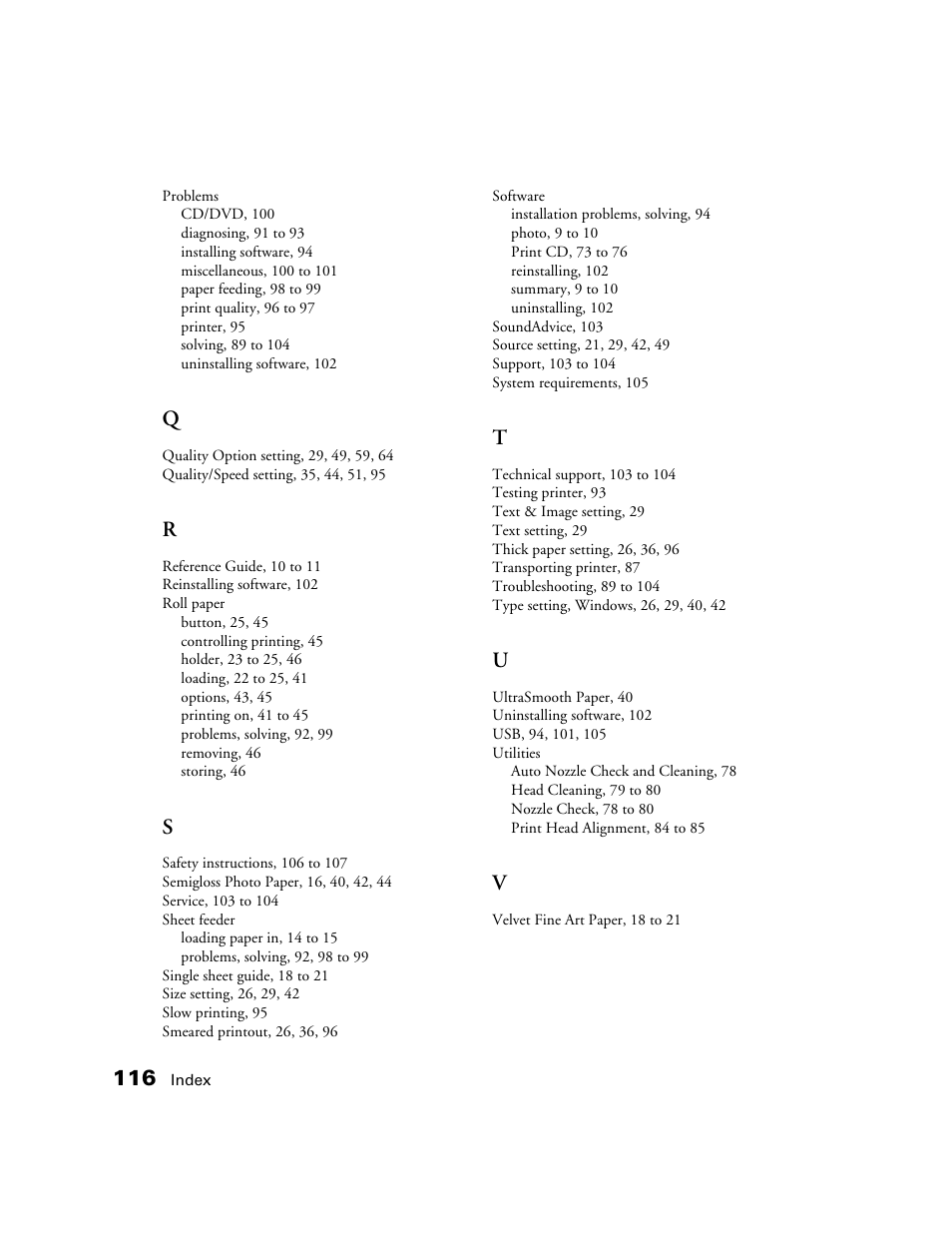 Epson CPD-19345R0 User Manual | Page 116 / 119