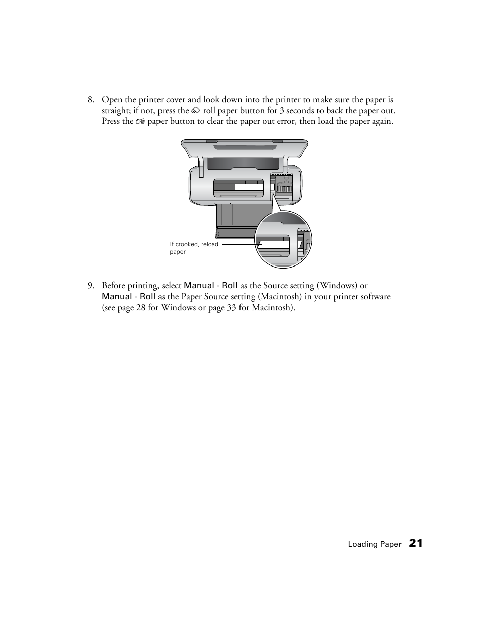 Epson CPD-19345R0 User Manual | Page 21 / 119