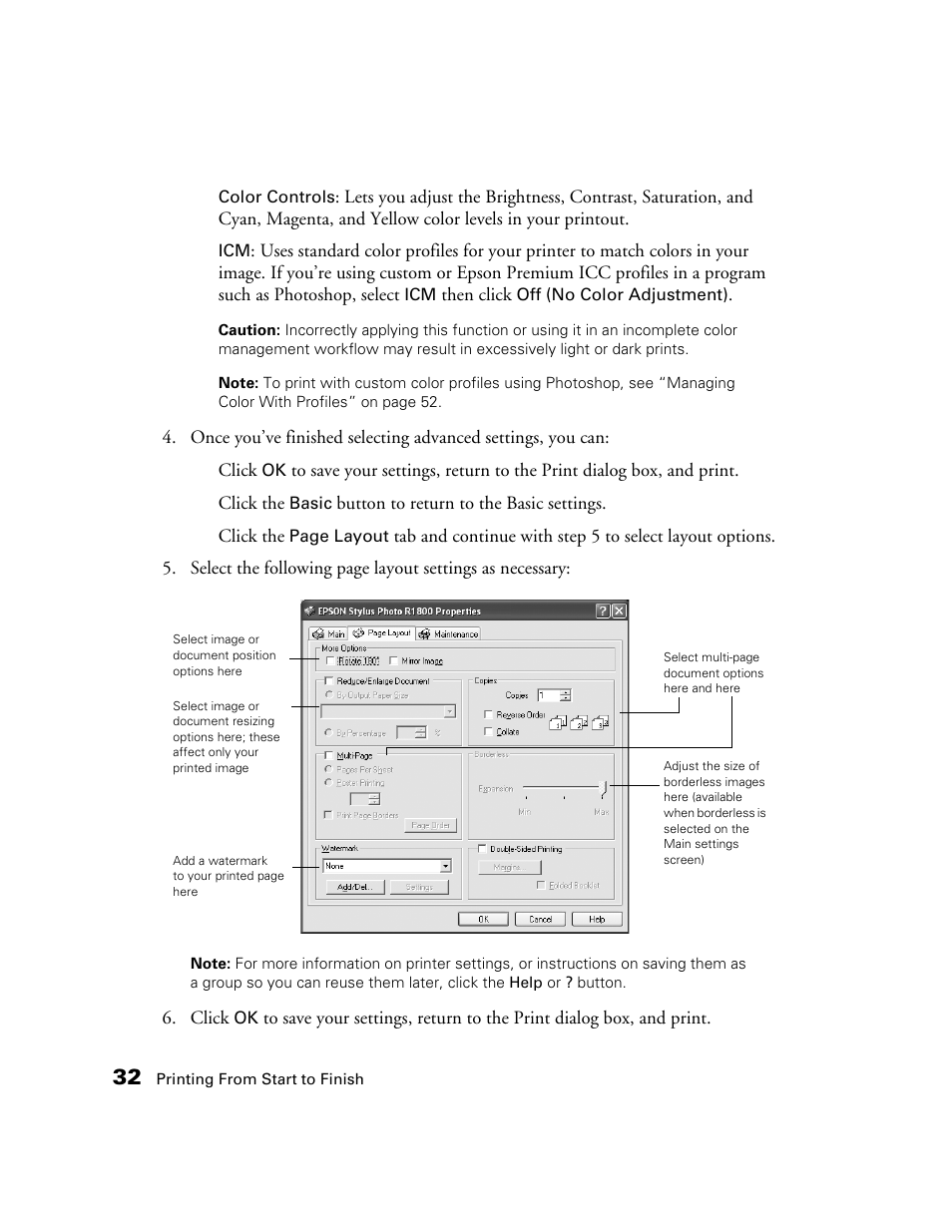 Epson CPD-19345R0 User Manual | Page 32 / 119