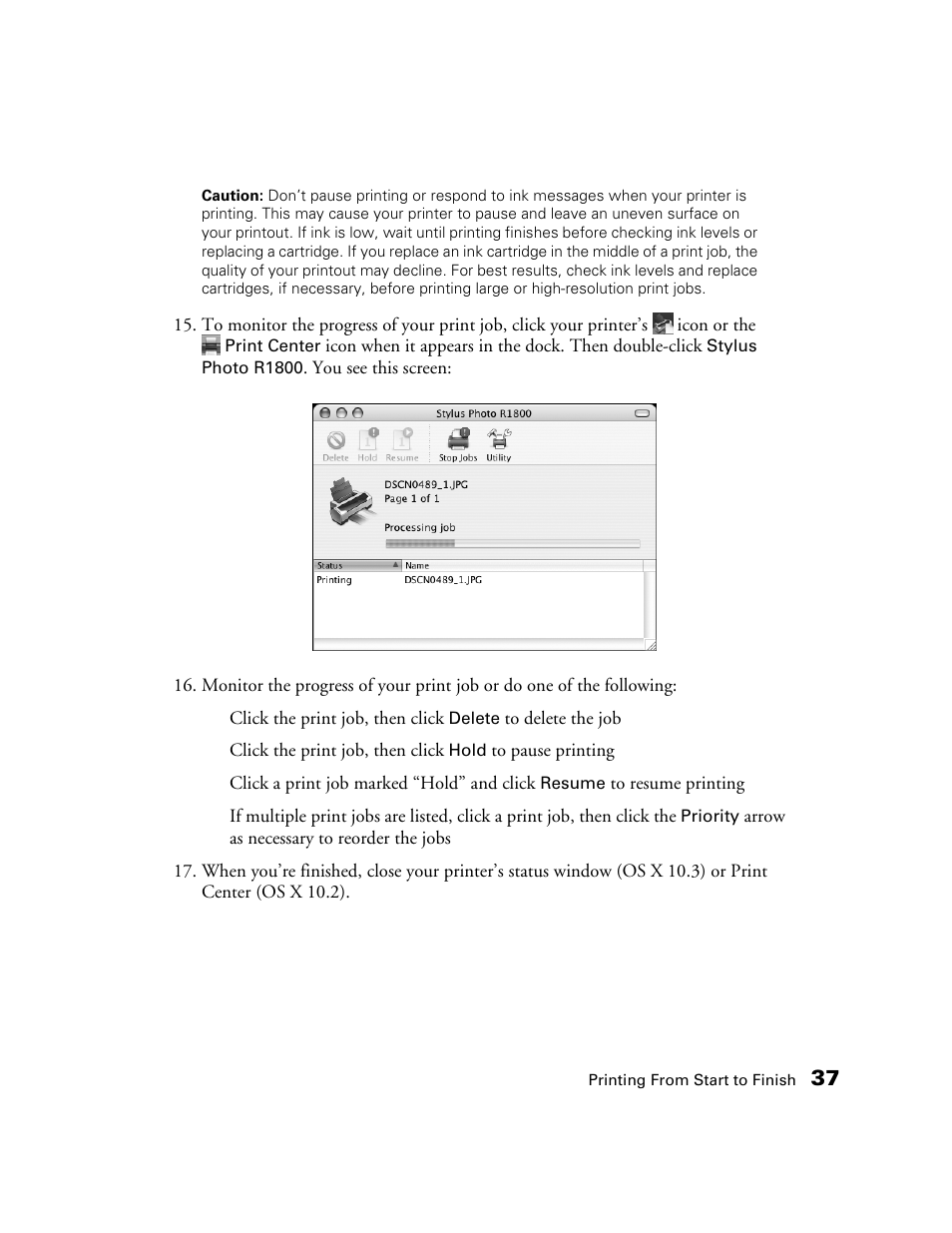 Epson CPD-19345R0 User Manual | Page 37 / 119