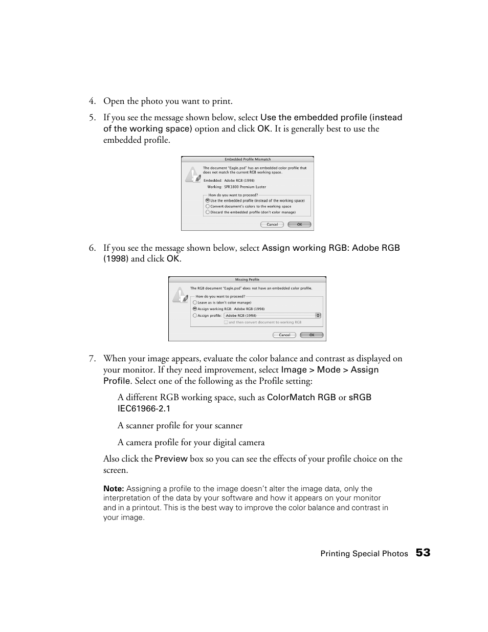 Epson CPD-19345R0 User Manual | Page 53 / 119