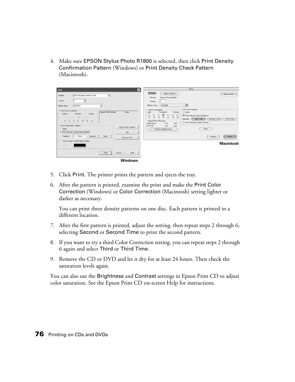 Epson CPD-19345R0 User Manual | Page 76 / 119